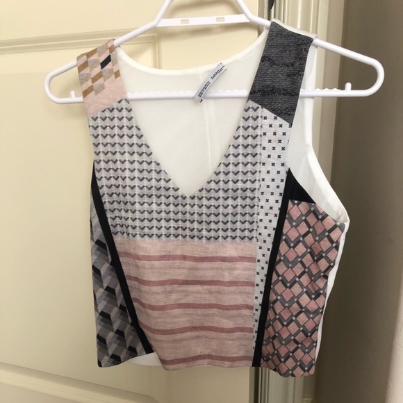 Zara Crop Sleeveless Top - Picture 1 of 1